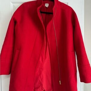 J. Crew Bold Red Coat